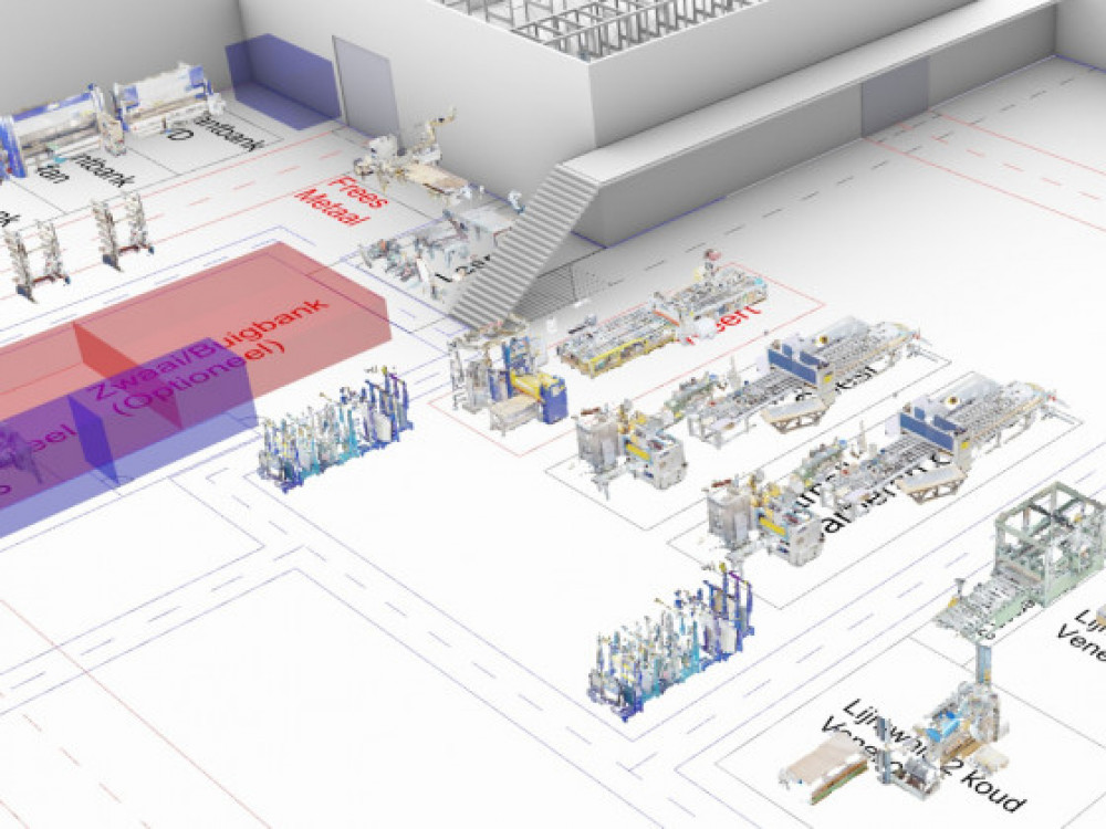 Re-evaluatie fabrieksontwerp na nieuwe informatie