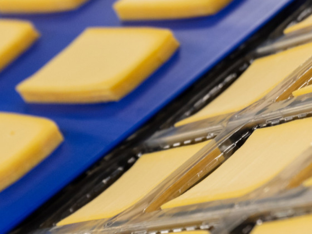 Optimizing layout at a cheese processor