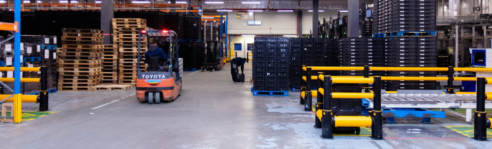 Inrichting warehouse