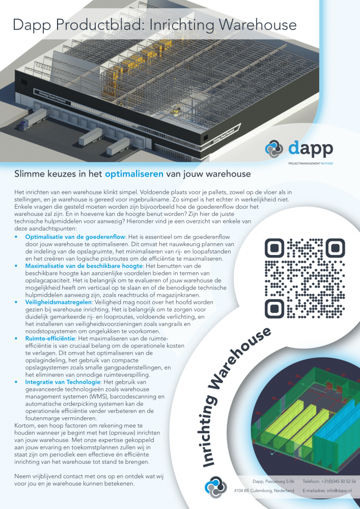 Inrichting warehouse