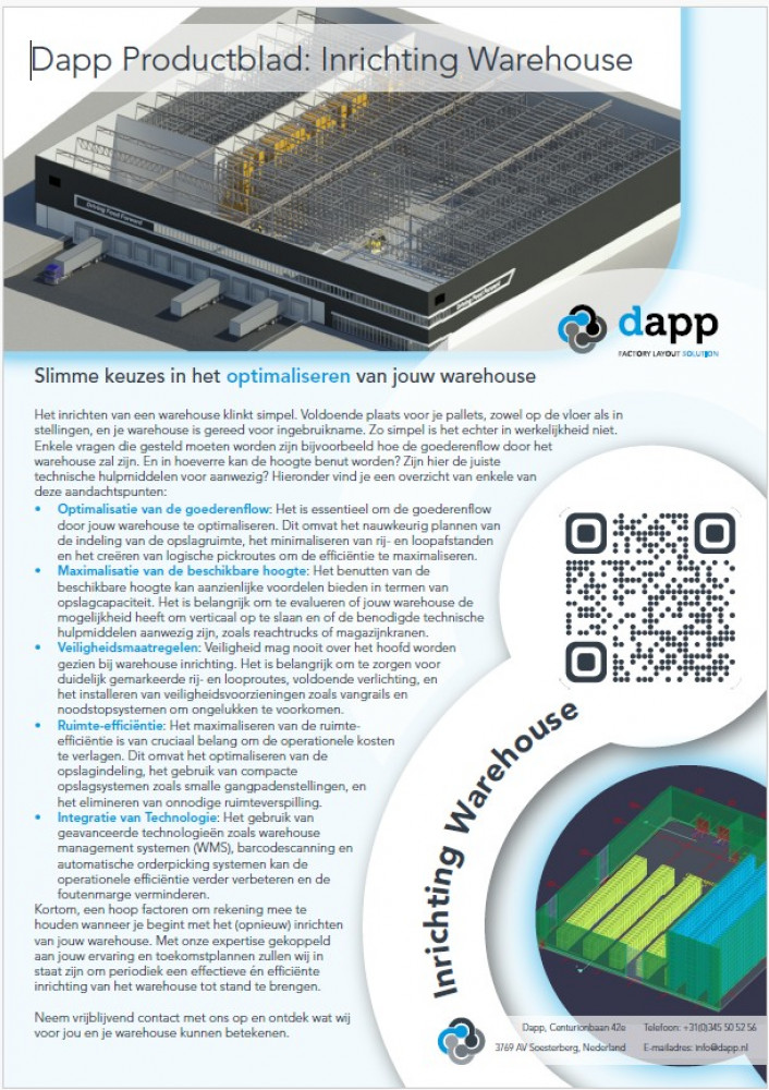 Inrichting warehouse