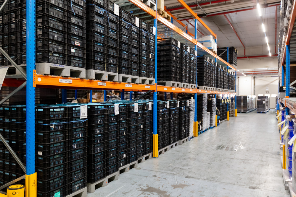 Inrichting warehouse