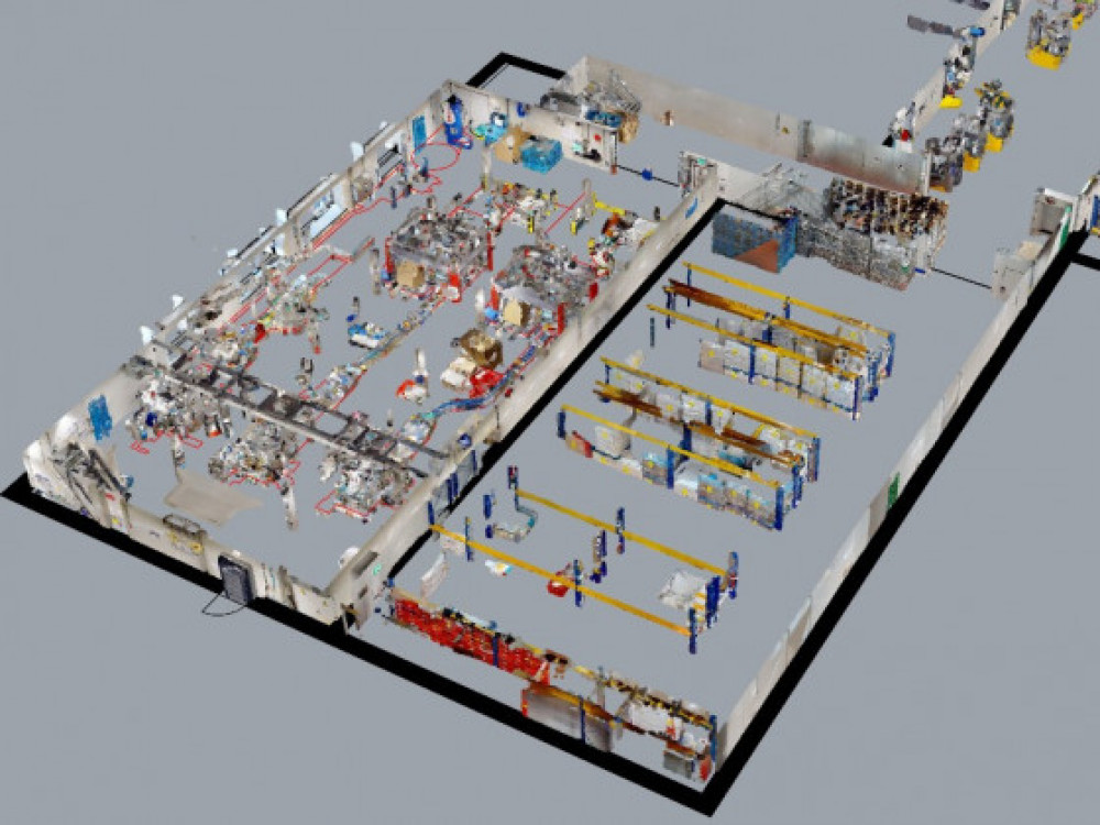 3d scan en tekenwerk bij een kaasverwerker