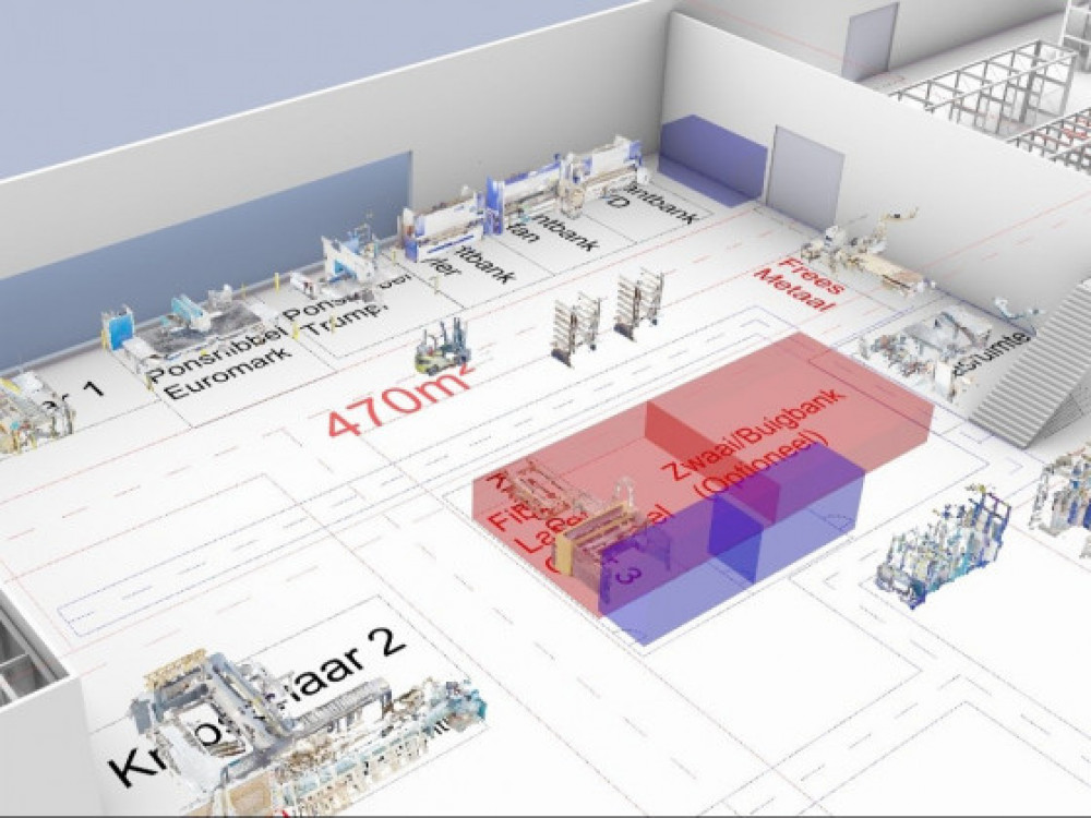 Masterplan en 3D scanning bij een panelenleverancier
