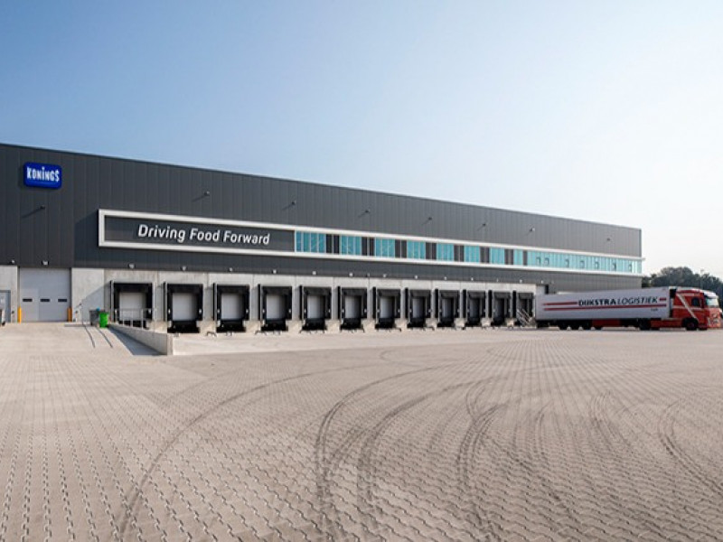 Realization of a new building of Refrigerated Warehouse Koningszuivel